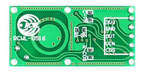 Sensor De Cuerpo Humano Rcwl-0516 Radar Cdmx Electrónica