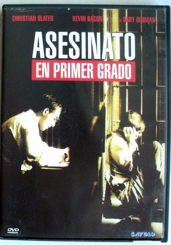 Dvd - Asesinato En Primer Grado - Slater - Bacon