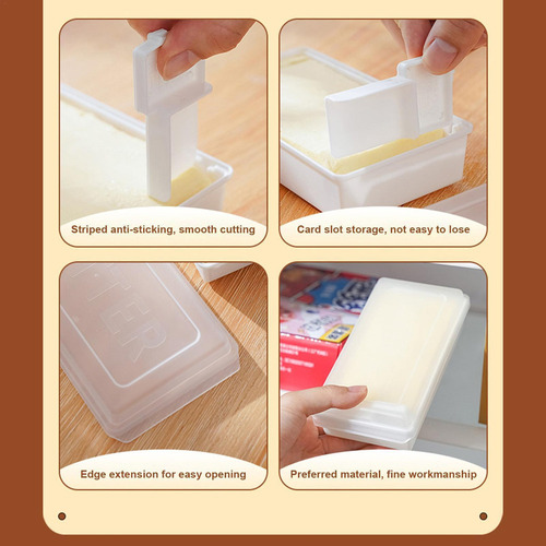 Caja De Mantequilla Con Tapa Sellador De Mantequilla Frances