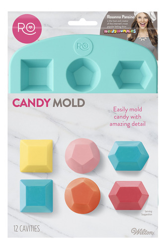 Wilton Molde De Silicona Para Dulces, 12 Cavidades