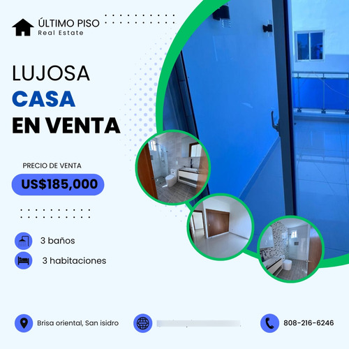 Casa En Venta Ubicada En Brisa Oriental, San Isidro.