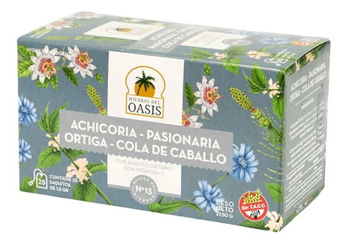 Mezclas Saludables Te Hierbas Del Oasis, Infusiones