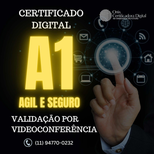 Certificado Digital A1 Cpf Videoconferência