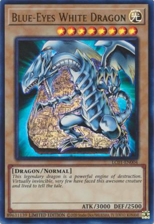 Yugioh! Blue-eyes White Dragon - Lc01 (ultra Rare)