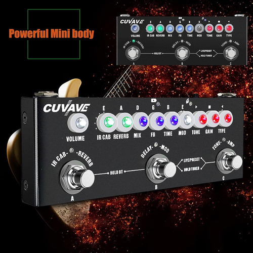 Pedal De Guitarra Multiefectos, Cube Baby Guitar Pedal ...