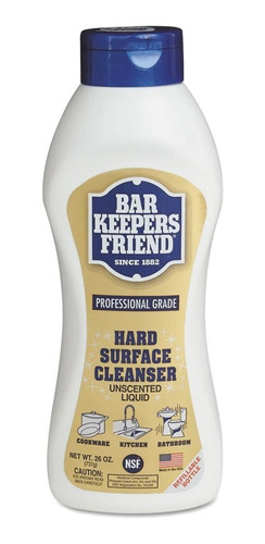 Bar Keeper Friend Hard Cleanser Limpiador Multiusos Liquido 
