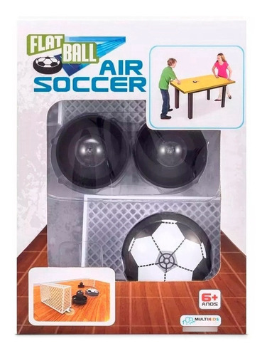 Bola Flat Ball Air Soccer Multikids Futebol Dentro De Casa