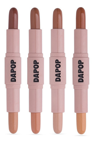 Combo X 4 Barra Contorno Iluminacion Duo Contour Stick Dapop