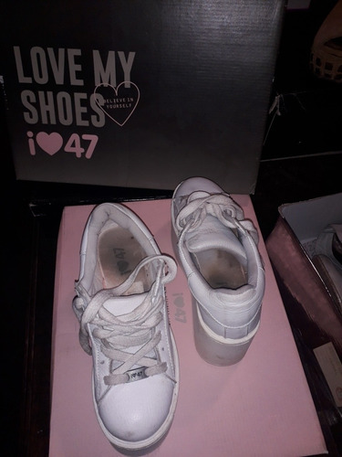 Zapatillas Plataforma 47street Talle 35