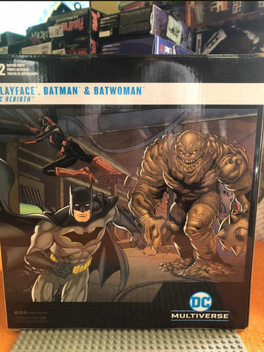 Dc Multiverse Clayface Batman Y Batwoman Mcfarlane (Usado)