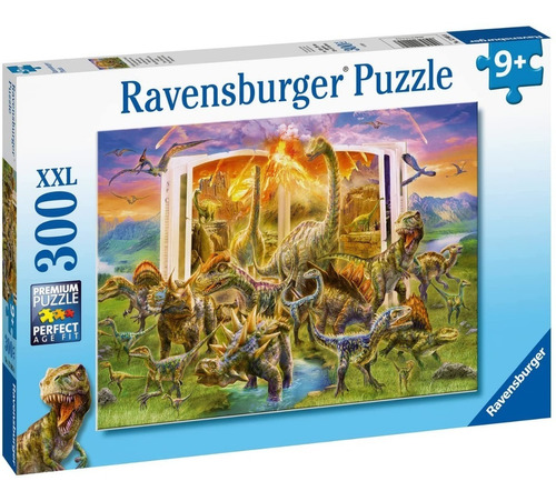 Rompecabezas Ravensburger 12905 Dino Diccionario 300 Pzas