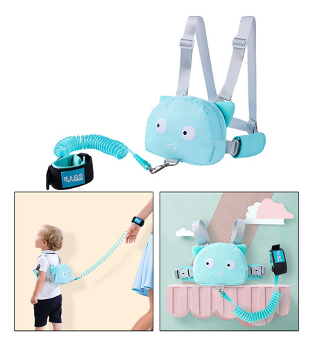 Pulsera Para Niños Mochila Cuerda De Tracción Con