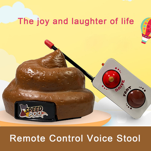 Um Brinquedo De Descompressão Com Controle Remoto Poop Car F