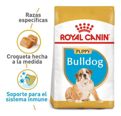 Alimento Para Perro -royal Canin Bulldog Junior 3 Kg