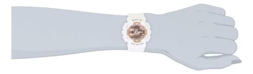 Casio Ba-110-7a1cr Baby-g Reloj Analógico-digital De Oro Ros