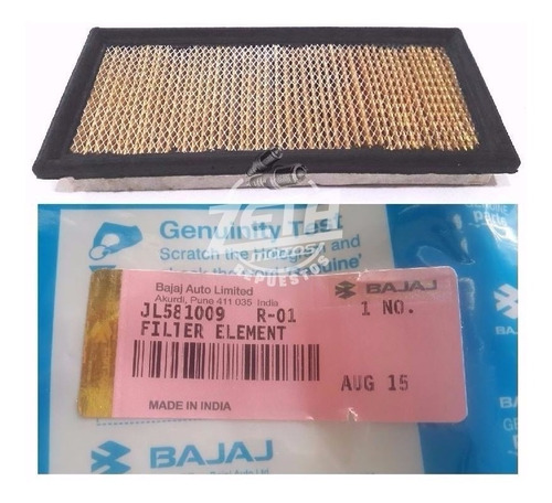 Filtro Aire Bajaj Rouser Ns 200 Original Ns200 Plan Fas