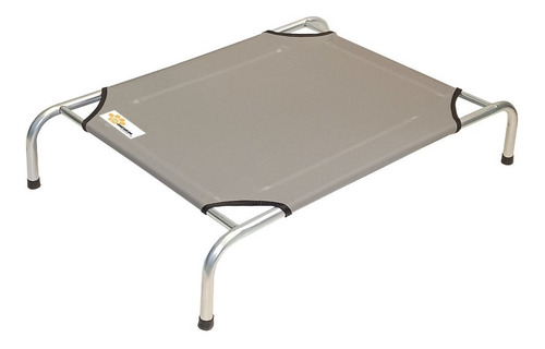 Catre Cama Elevada Desarmable Para Mascota Raza Mediana Color Gris