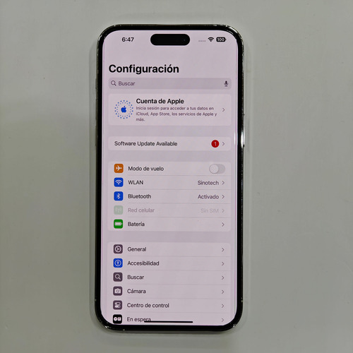 Iphone 14 Pra Max 256g Doble Chip Fisico 92%bat Bueno Estado Plata
