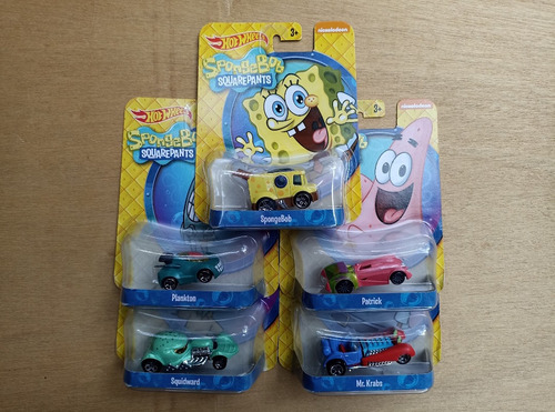 Hot Wheels Bob Esponja 