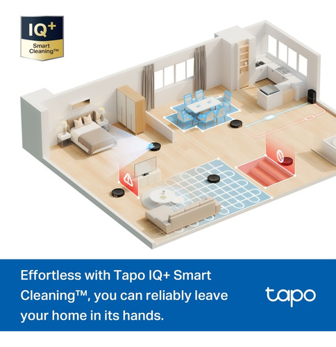Aspiradora Robot Tp-link Tapo Rv30 Max Trapeador Slim 5300pa