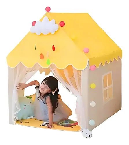 comprar Carpa Diseño Casita Infantil Niños Grande Poliester 130 Cm