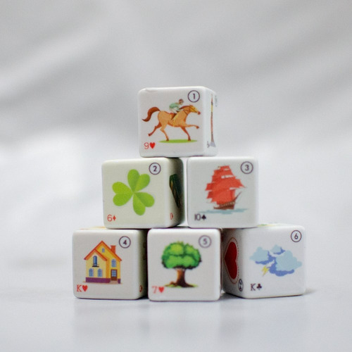 Dados Sorte Lenormand - Baralho Cigano