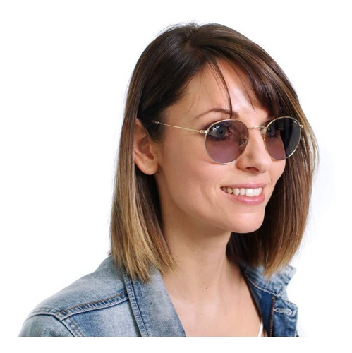 Imagen 3 de 5 de Lente De Sol Ray Ban 3447 Fotocromatico Optica Caroli
