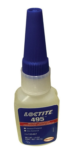 Adhesivo Instantaneo Uso General 28g Loctite 495/50