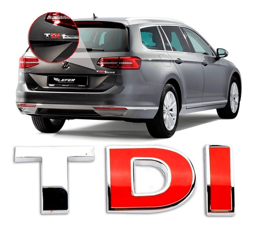 Insignia Logo Emblema Tdi Volkswagen  Ing 14