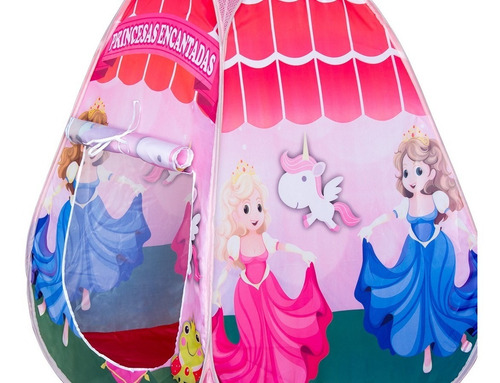 Barraca Infantil Piscina Bolinhas Menina C/50 Bolinhas