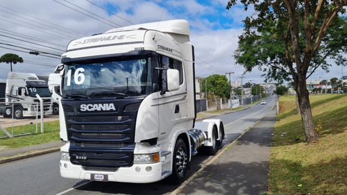 Scania R 440 Streamline 2016 6x2 Trucado Com Retarder