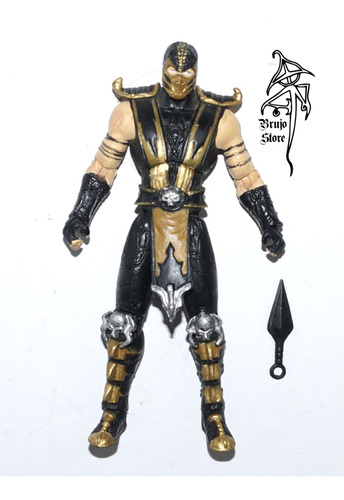 Figura Videojuego Mortal Kombat Scorpion S2 10cm Brujostore