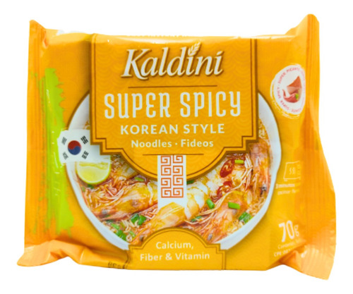 Fideos Instantaneos Picante Kaldini 70gr 0765 0.58 Ml.