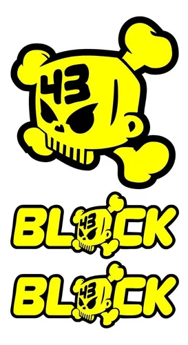 comprar Calcos Ken Block - 3 Calcomanias - Graficastuning 