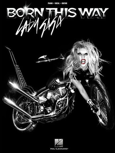 Libro: Lady Gaga Born This Way Piano, Vocal And Guitar