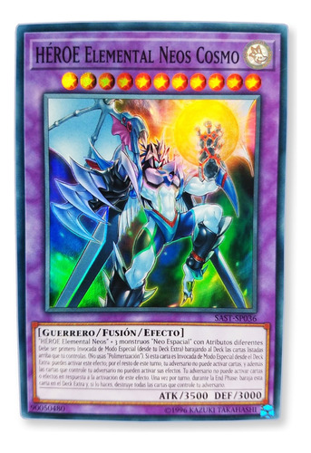 Yugi-oh! Elemental Hero Cosmo Neos Sast-en036 Super