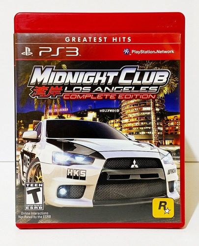 Midnight Club: Los Angeles Complete Edition Juego Ps3 Físico