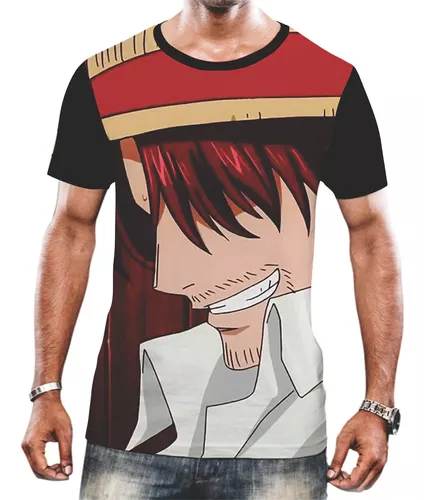 Camiseta Camisa Personalizada Anime One Piece Pirata Navio m