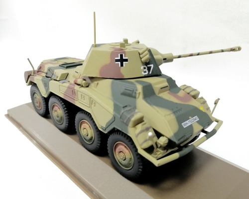 Miniatura Diecast 1/43, 8x8 Alemán Sdkfz 234/2 Puma