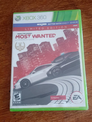 Neee For Speed Most Wanted Xbox 360
