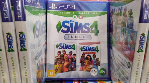 The Sims 4 + Gatos E Caes Ps4 Português Mídia Física Bundle 