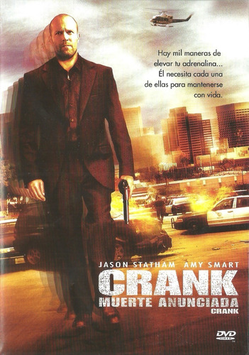 Crank Muerte Anunciada | Dvd Jason Statham Película Nueva