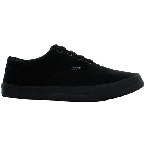 Bytt Tenis Moda Descanso Lona Negro Hombre 70246