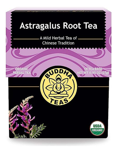 Buddha Teas Organic Astragalus Root Tea - Ou Kosher, Usda Or