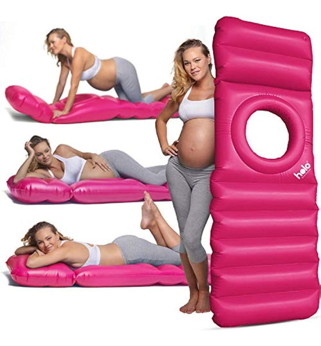 Holo The Inflatable Maternity Pillow Raft Con Un Agujero Par