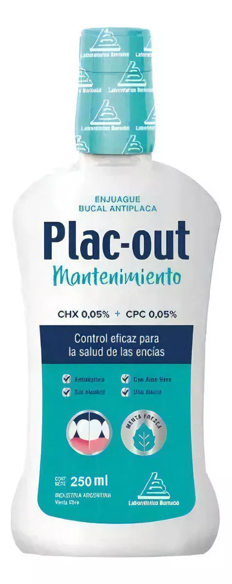 Segunda imagen para búsqueda de plac out enjuague bucal