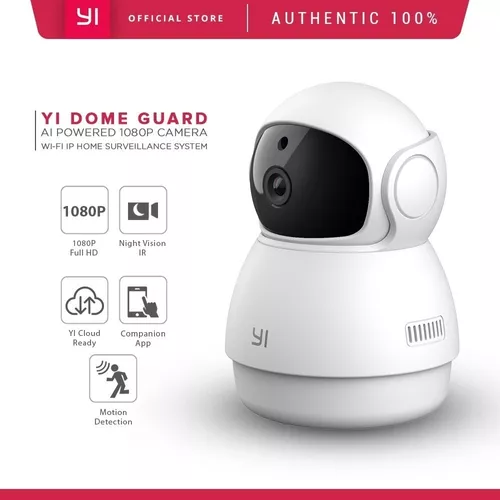 Yi-cámara De Seguridad 360 Domo Guard, 1080p Pack 2 Und