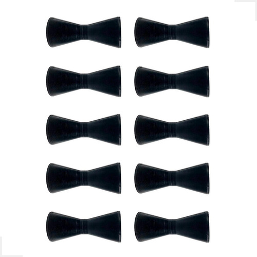 Kit 10 Roletes P/ Carreta De Reboque Barco Lancha (8cmx19cm)