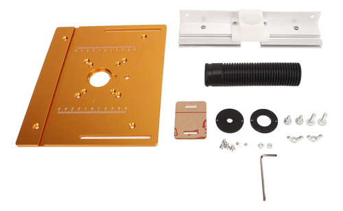 Mesa Fresadora Con Placa De Inserción Para Carpintería