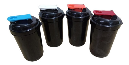 Imagen 4 de 7 de Vaso Shaker 100% Calidad Tapa A Rosca Y Rejilla Anti Grumos